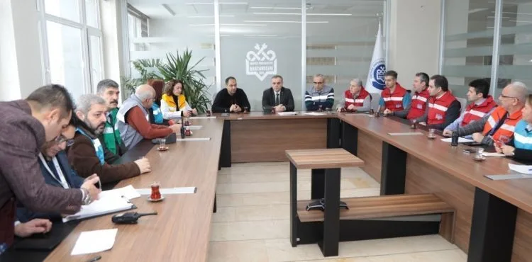 ERÜ’de “Afet Ekibi Toplantısı” Gerçekleştirildi