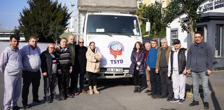 DEPREM YARDIMI TSYD’DEN YOLA ÇIKTI