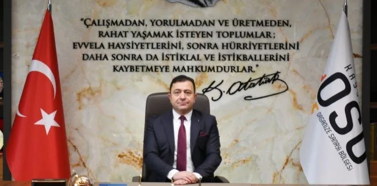 Kayseri OSB Başkanı Yalçın’dan Miraç Kandili mesajı…