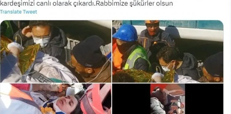 Vali Çiçek, sevincini paylaştı: 248. Saatte gelen mucize