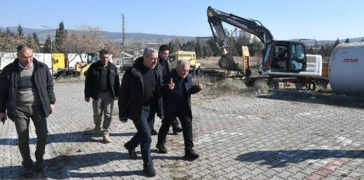 BAŞKAN BÜYÜKKILIÇ, KAHRAMANMARAŞ’TA ÇALIŞMALARI ADIM ADIM TAKİP EDİYOR