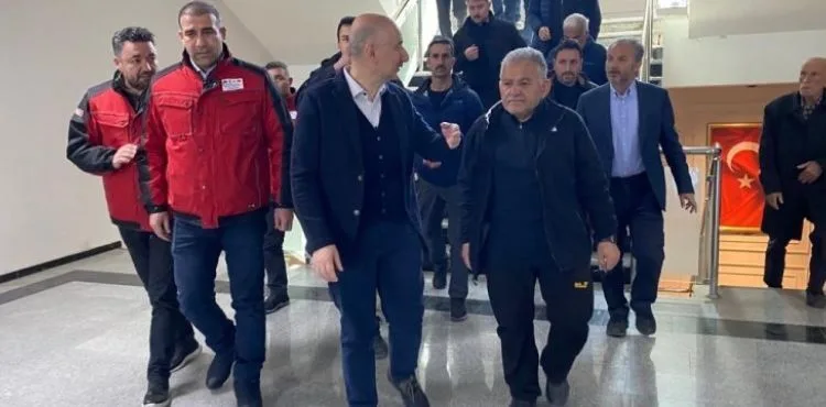 BÜYÜKKILIÇ, ADIYAMAN’A DESTEK ZİYARETİNDE BULUNDU, BAKAN KARAİSMAİLOĞLU İLE GÖRÜŞTÜ
