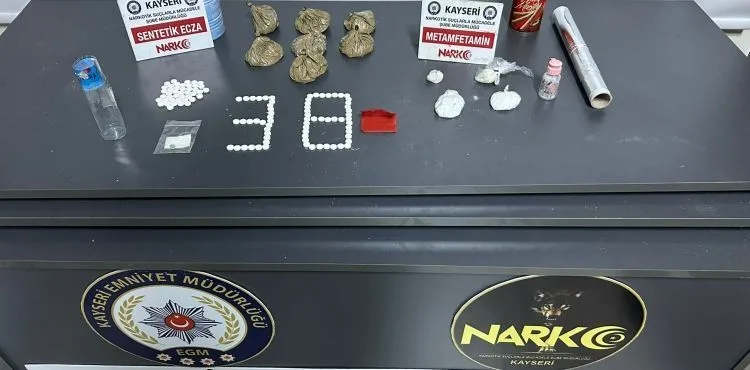 Uyuşturucu madde operasyonda 2 gözaltı