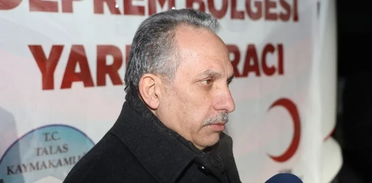 TALAS, YARDIM ELİNİ HİÇ ÇEKMEDİ