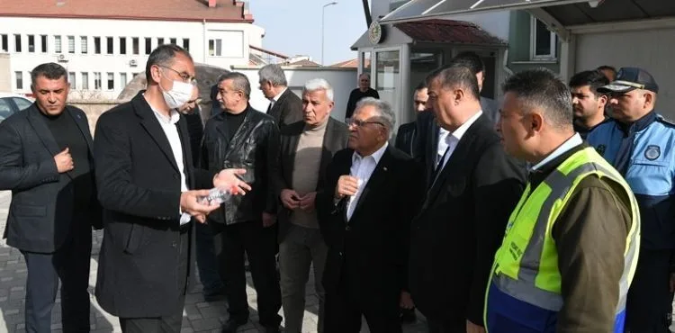 BAŞKAN BÜYÜKKILIÇ, YEŞİLHİSAR’DA 2023 YILI DEĞERLENDİRME TOPLANTISI YAPTI