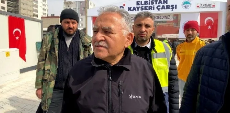 ELBİSTAN’DAN KAYSERİ’YE “ÇARŞI” TEŞEKKÜRÜ