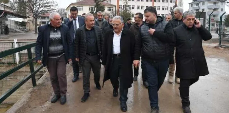 Başkan Büyükkılıç, Akkışla’da Üreten Kadınlarla Buluştu