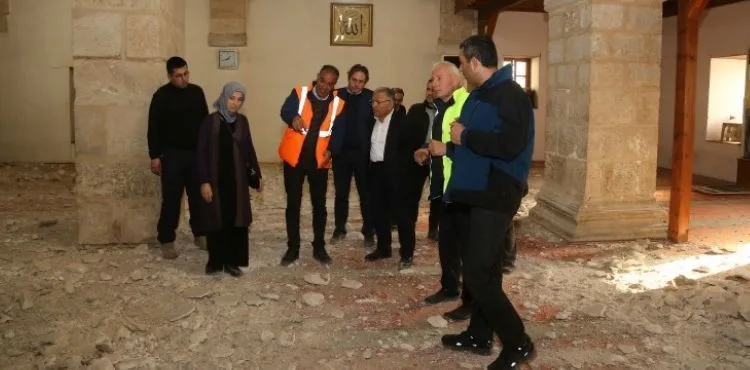 KAYSERİ BÜYÜKŞEHİR, KAHRAMANMARAŞ’TAKİ TARİHİ CAMİYİ RESTORE EDECEK