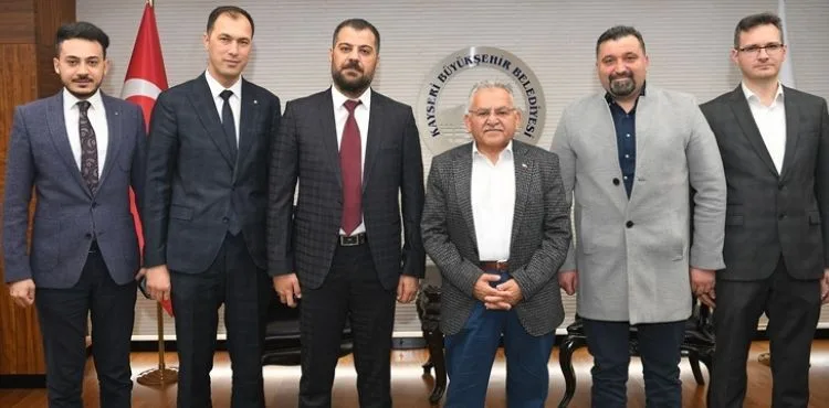 BAŞKAN BÜYÜKKILIÇ’A KAYMOS’UN YENİ YÖNETİMİNDEN ZİYARET