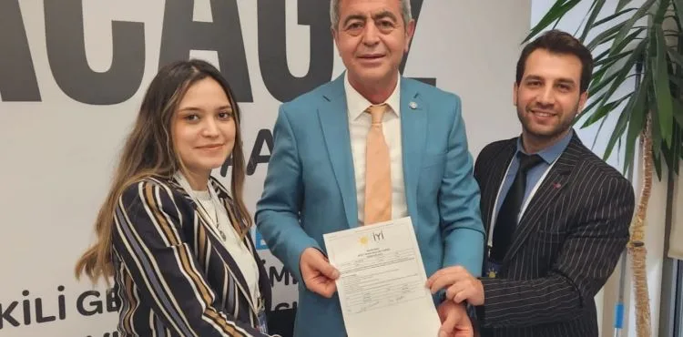 Kazım Yücel, milletvekili aday adaylığı başvurusunda bulundu