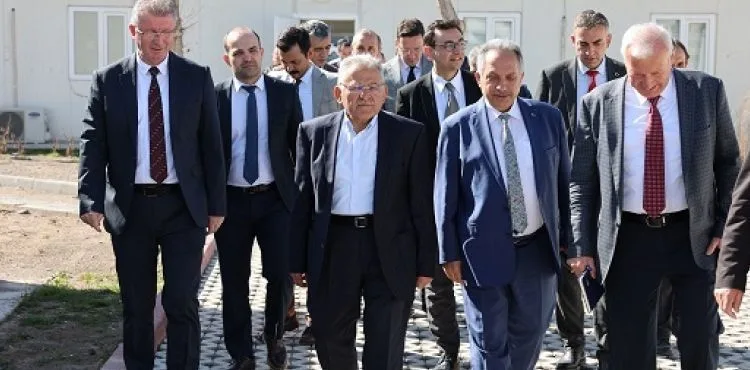 BAŞKAN BÜYÜKKILIÇ’TAN ‘TALAS’ MÜJDESİ: “1 MAYIS’TA TEST SÜRÜŞLERİ BAŞLIYOR”