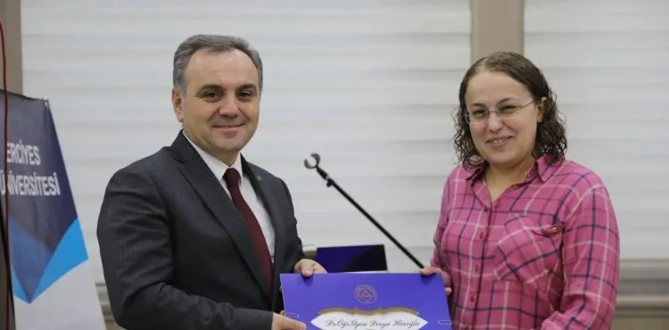 ERÜ’den 2022 Yılında Bilimsel Proje Ödülü Alan Akademisyenlere Teşekkür