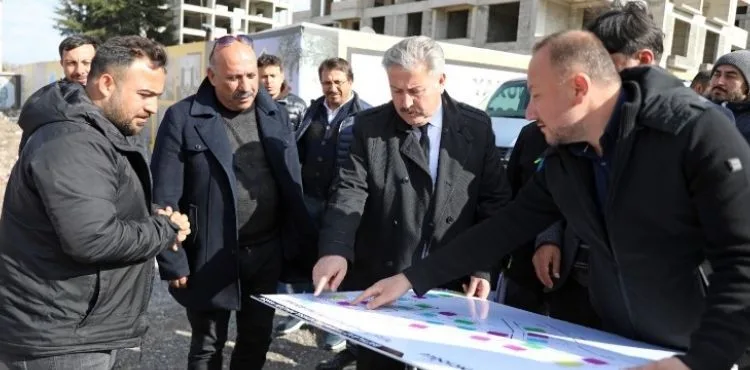 BATTALGAZİ MAHALLESİ KENTSEL DÖNÜŞÜM BLOKLARI HIZLA İLERLİYOR