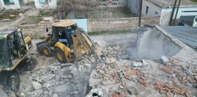 YILDIRIM BEYAZIT KENTSEL DÖNÜŞÜM 2. ETAP YIKIMLARI BAŞLADI