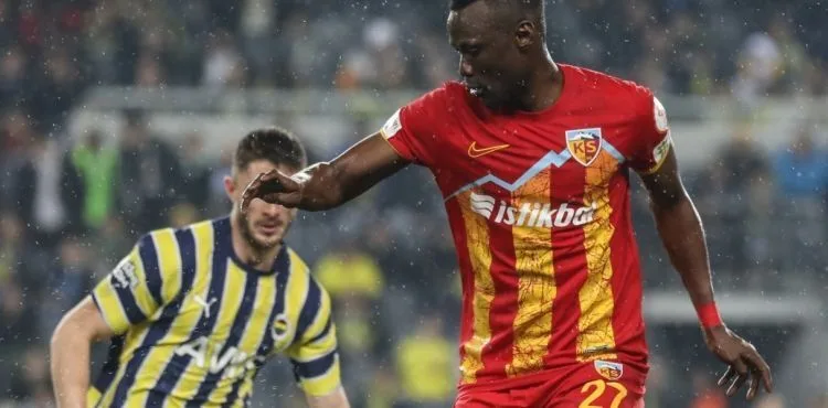 Kayserispor çeyrek finalde Fenerbahçe’ye mağlup oldu