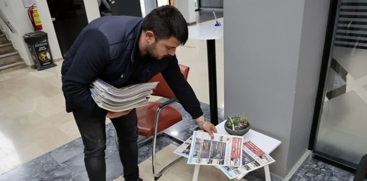 GAZETE TALAS YİNE DOLU DOLU