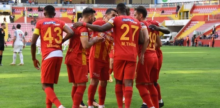Kayserispor 3 golle 3 puan aldı