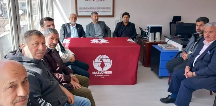 HÜDA PAR’DAN MAZLUMDER’E ZİYARET