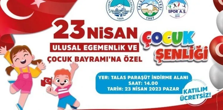 BÜYÜKŞEHİR’DEN 23 NİSAN’A ÖZEL “ÇOCUK ŞENLİĞİ”