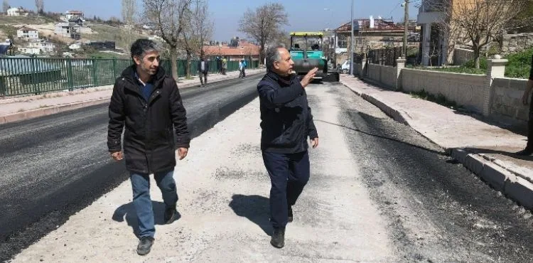 TALAS’TA ASFALT SEZONU HIZLI BAŞLADI
