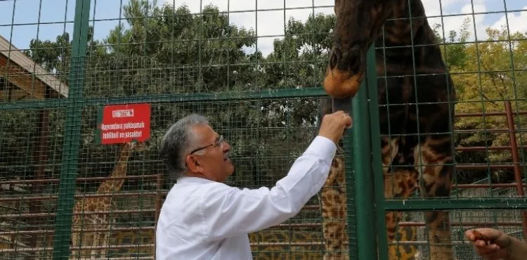 BÜYÜKŞEHİR HAYVANAT BAHÇESİ’Nİ RAMAZAN BAYRAMI’NDA 100 BİN KİŞİ ZİYARET ETTİ
