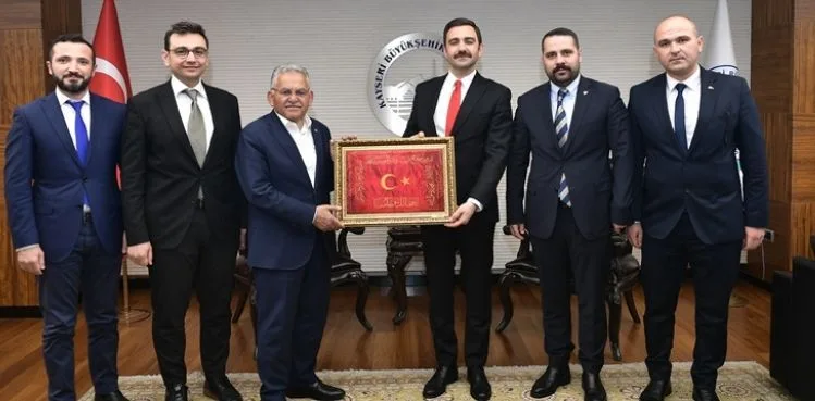 BAŞKAN BÜYÜKKILIÇ’A "STK" ZİYARETLERİ