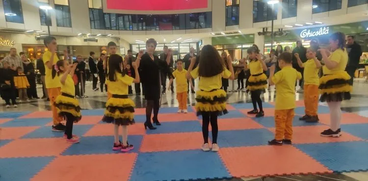 Özel çocuklardan özel gösteri