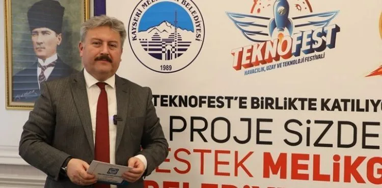 MELİKGAZİ BELEDİYESİ DESTEK VERDİĞİ 16 TAKIM İLE TEKNOFEST’E KATILDI