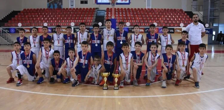 Okullu Minik Erkekler Basketbol İl Şampiyonluğunda Bünyan damgası