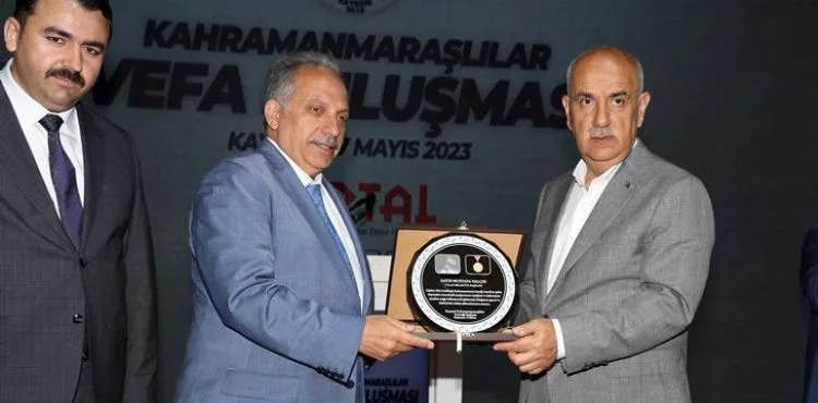 BAŞKAN YALÇIN’A MARAŞLILARDAN GÖNÜL KÖPRÜSÜ TEŞEKKÜRÜ