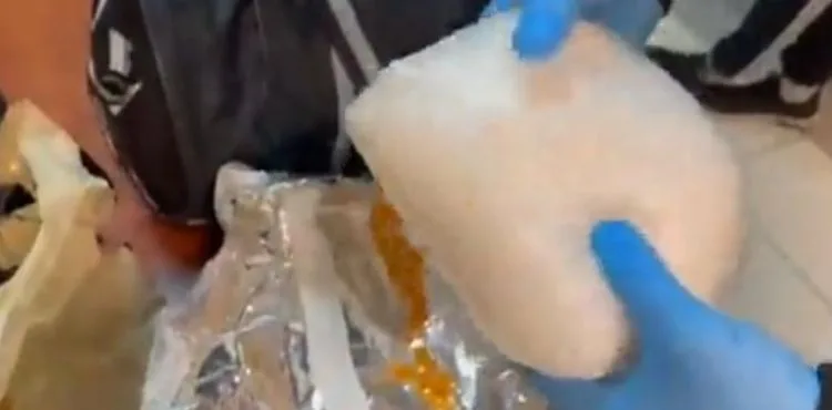 Uyuşturucuyu cips paketine saklayan şüpheli yakalandı