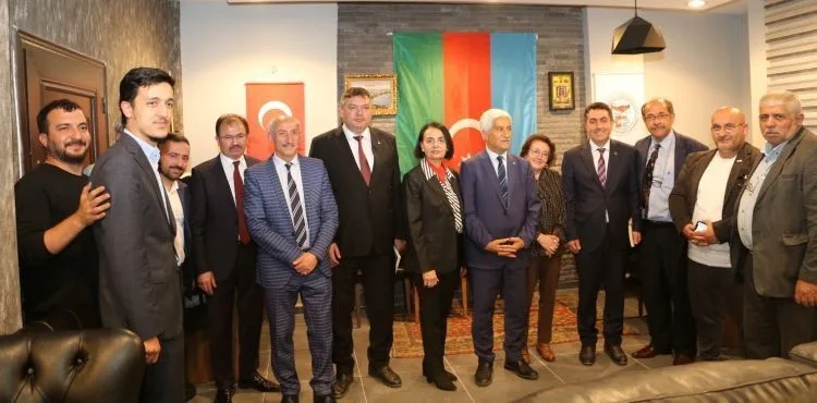 Milletvekili Adayı Aras, Anadolu Azerbaycan Dostluk Eğitim Kültür Derneği'ni Ziyaret Etti