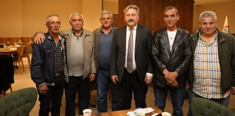 BAŞKAN PALANCIOĞLU, EMEKLİ OLAN PERSONEL VE AİLESİ İLE BİR ARAYA GELDİ