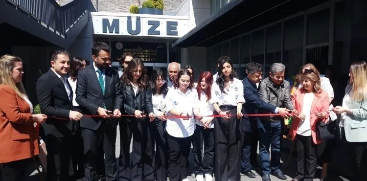 Öğrencilerin eserleri, Kayseri Müzesi’nde sergilendi