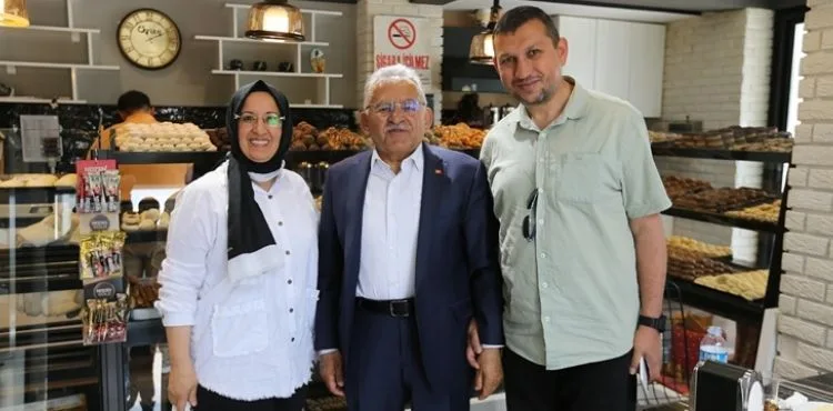 BÜYÜKKILIÇ’TAN BEKİR YILDIZ BULVARI ESNAFINA ZİYARET