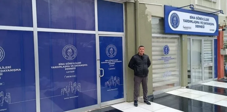 Bina Görevlileri Dayanışma ve Yardımlaşma Derneği kuruluyor