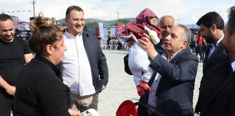 TALAS’TAN ELBİSTAN’A DAYANIŞMA ZİYARETİ