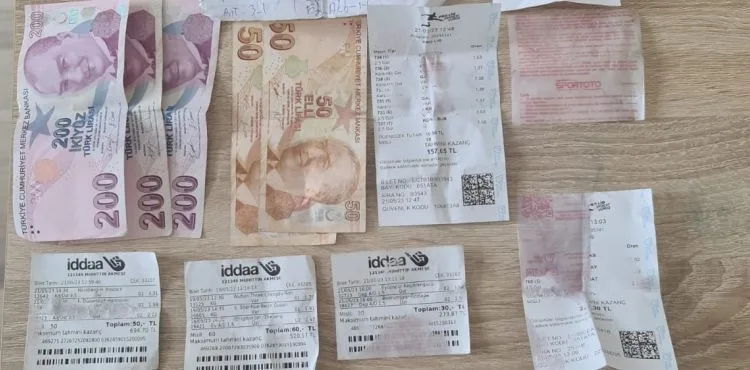 Sosyal medya üzerinden iddia kuponu paylaşan kişi yakalandı