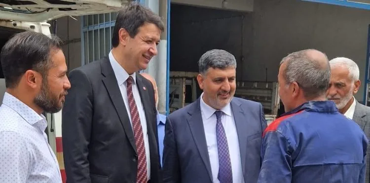 ARIKAN’IN İLK ZİYARETİ DEPREM BÖLGESİNE