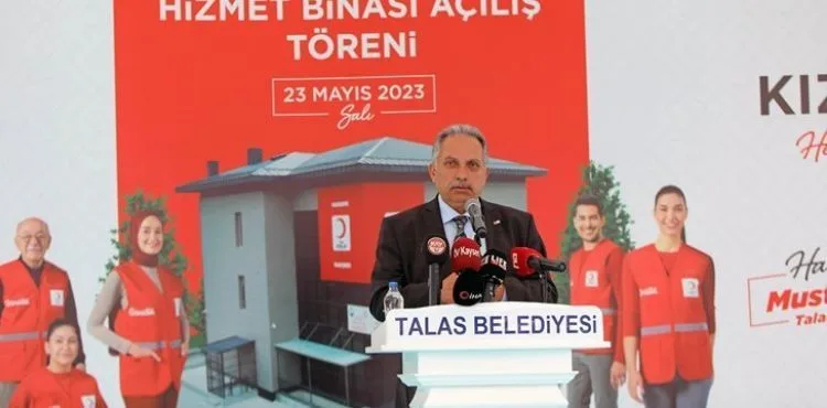 KIZILAY TALAS’A MODERN HİZMET BİNASI