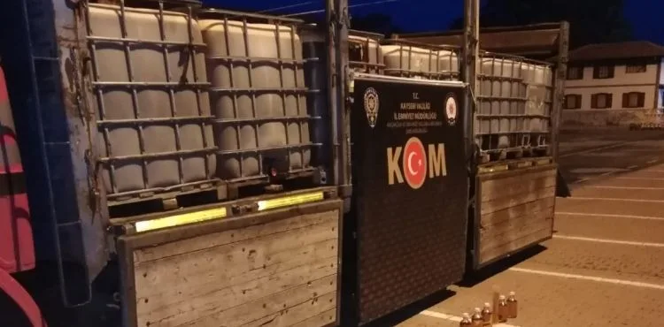 15 bin litre kaçak akaryakıt ele geçirildi