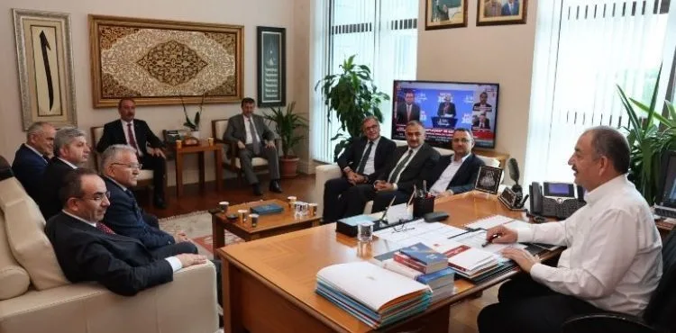 BÜYÜKKILIÇ VE BAŞKANLARDAN ÖZHASEKİ’YE ZİYARET