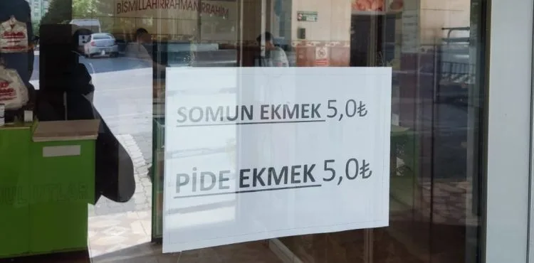 Kayseri’de ekmeğe zam bilmecesi