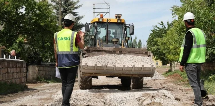 BÜYÜKKILIÇ: “KASKİ, BÜNYAN’DA ALTYAPIYI GÜÇLENDİRECEK 4 MİLYON TL’LİK YATIRIM YAPIYOR”