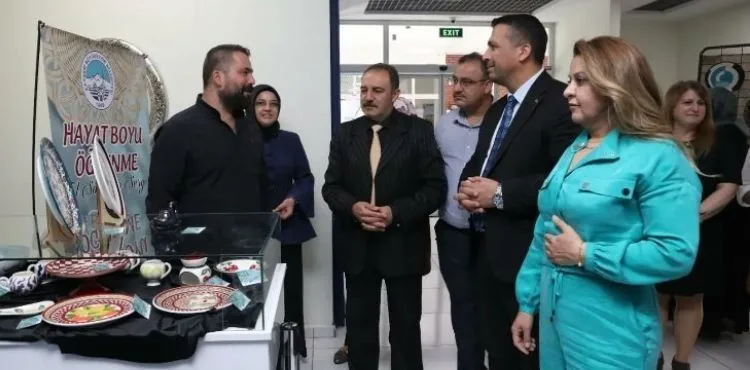 BÜYÜKŞEHİR’DEN HAYAT BOYU ÖĞRENME HAFTASI’NDA SERGİ