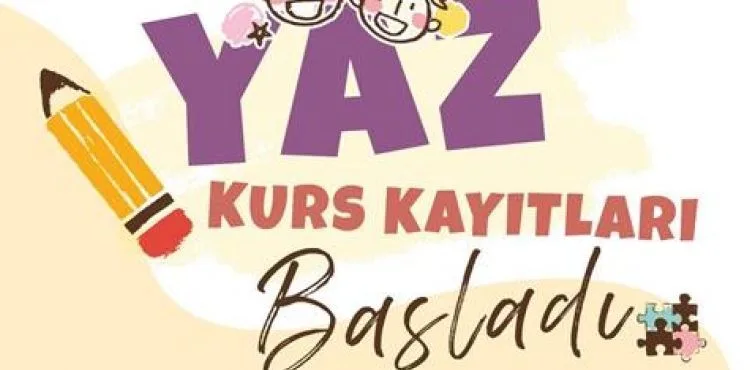MELİKGAZİ'DE YAZ KURSLARI BAŞLIYOR HAYDİ ÇOCUKLAR, KAYIT OLMAYI UNUTMAYIN!