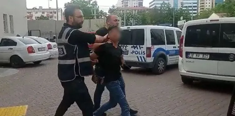 19 yıl cezası olan şahıs cezaevine gönderildi