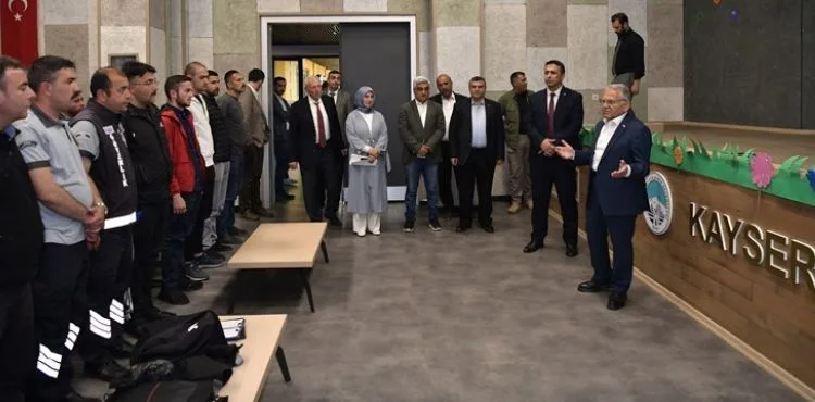 BAŞKAN BÜYÜKKILIÇ'TAN ULAŞIM A.Ş. PERSONELİNE: "MESELE TOPLUMUN HUZURU"