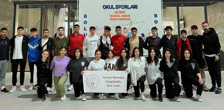 F.M.Güpgüpoğlu Spor Lisesi kızlarda Türkiye 2’ncisi, erkeklerde 7’ncisi oldu