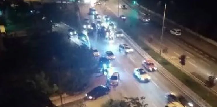 Yol verme kavgasında 1 yaralı